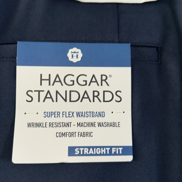 Men's Navy Trousers - Picture 3 of 7